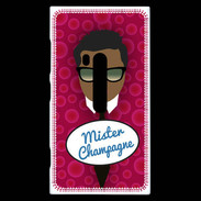 Coque Nokia Lumia 920 Mister Champagne Black