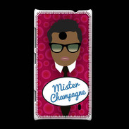 Coque Nokia Lumia 520 Mister Champagne Black