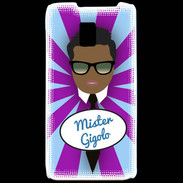 Coque LG P990 Mister Gigolo Black