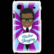 Coque Samsung Galaxy S Mister Shopping Black