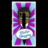 Coque Nokia Lumia 920 Mister Shopping Black