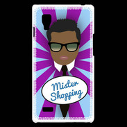 Coque LG Optimus L9 Mister Shopping Black