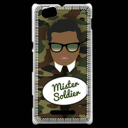 Coque Sony Xperia M Mister Soldier Black