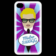 Coque iPhone 4 / iPhone 4S Mister Swag Blond