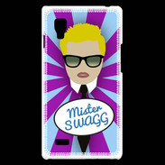 Coque LG Optimus L9 Mister Swag Blond