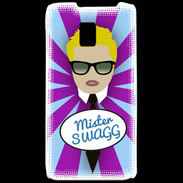 Coque LG P990 Mister Swag Blond