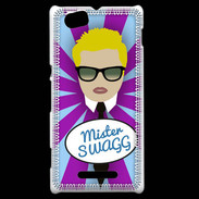 Coque Sony Xperia M Mister Swag Blond
