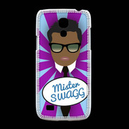 Coque Samsung Galaxy S4mini Mister Swag Black