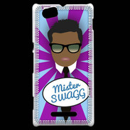 Coque Sony Xperia M Mister Swag Black