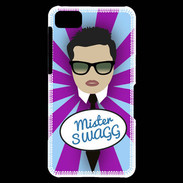 Coque Blackberry Z10 Mister Swag Brun