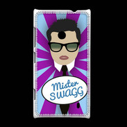 Coque Nokia Lumia 520 Mister Swag Brun