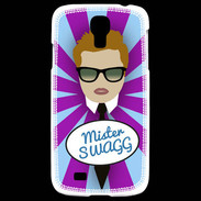 Coque Samsung Galaxy S4 Mister Swag Roux