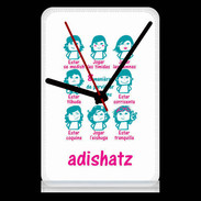 Pendule de bureau Adishatz 8 manières