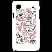 Coque Samsung Galaxy S Adishatz All Over Rugby