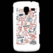 Coque Samsung Galaxy Ace 2 Adishatz All Over Rugby