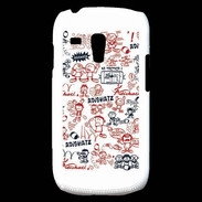 Coque Samsung Galaxy S3 Mini Adishatz All Over Rugby