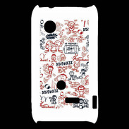 Coque Sony Xperia Typo Adishatz All Over Rugby