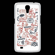 Coque Samsung Galaxy Mega Adishatz All Over Rugby