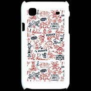 Coque Samsung Galaxy S Adishatz All Over Rugby YM