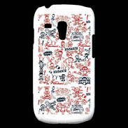 Coque Samsung Galaxy S3 Mini Adishatz All Over Rugby YM