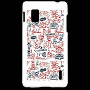 Coque LG Optimus G Adishatz All Over Rugby YM