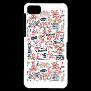 Coque Blackberry Z10 Adishatz All Over Rugby YM