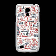 Coque Samsung Galaxy S4mini Adishatz All Over Rugby YM