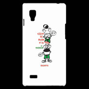 Coque LG Optimus L9 Adishatz Ascensor