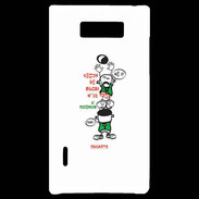 Coque LG Optimus L7 Adishatz Ascensor