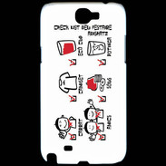 Coque Samsung Galaxy Note 2 Adishatz Check Fest G