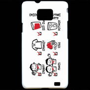 Coque Samsung Galaxy S2 Adishatz Check Fest G