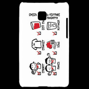 Coque LG Optimus L3 II Adishatz Check Fest G