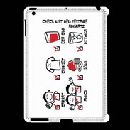 Coque iPad 2/3 Adishatz Check Fest G