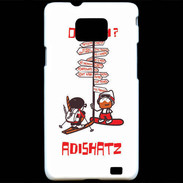 Coque Samsung Galaxy S2 Adishatz Check Hiver G