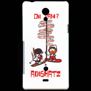 Coque Sony Xperia T Adishatz Check M