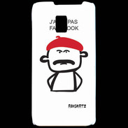Coque LG P990 Adishatz J'aime pas Facebook