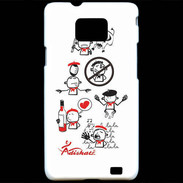 Coque Samsung Galaxy S2 Adishatz Festaire G