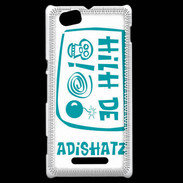 Coque Sony Xperia M Adishatz Hilh G