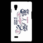 Coque LG Optimus L9 Adishatz La passe