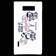 Coque LG Optimus L7 Adishatz La passe