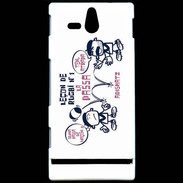 Coque Sony Xperia U Adishatz La passe