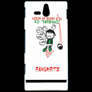Coque Sony Xperia U Adishatz Leçon de rugby