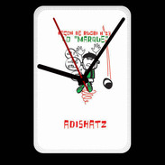 Grande pendule murale Adishatz Leçon de rugby