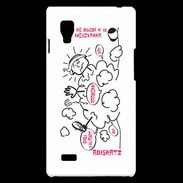 Coque LG Optimus L9 Adishatz Mesclanha