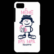 Coque Blackberry Z10 Adishatz rugby Même pas mal