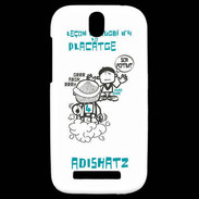 Coque HTC One SV Adishatz Placage rugby