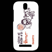 Coque HTC One SV Adishatz Raffut au rugby