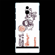 Coque Sony Xperia P Adishatz Raffut au rugby
