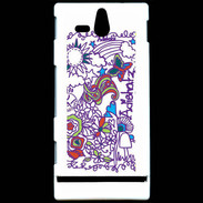 Coque Sony Xperia U Adishatz TIMBRE