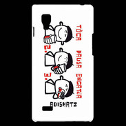 Coque LG Optimus L9 Adishatz TPE